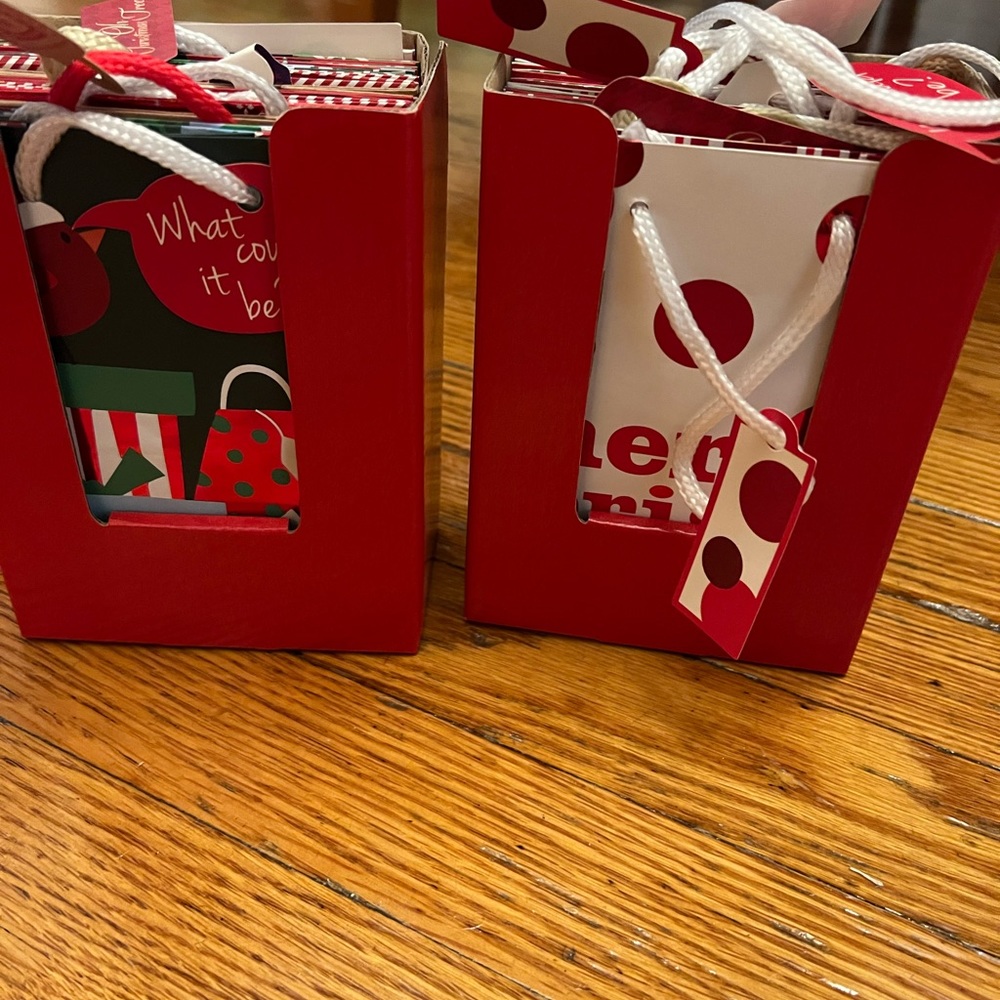 Mini Christmas gift bags